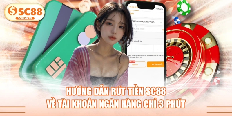 Hướng Dẫn Rút Tiền SC88 Về Tài Khoản Ngân Hàng Chỉ 3 Phút